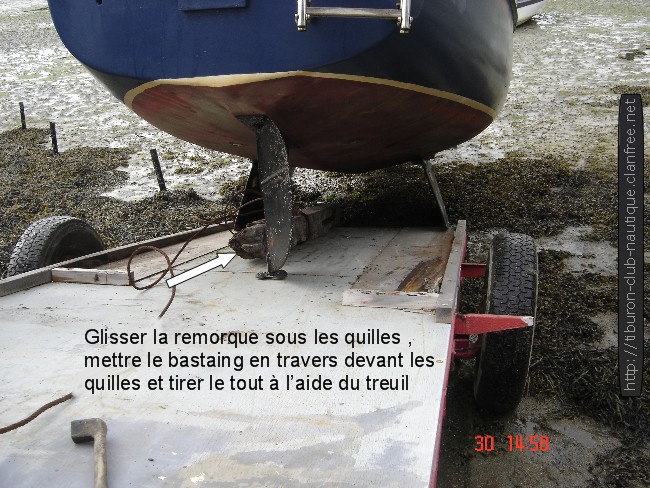 On approche la remorque