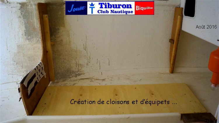 Gros travaux dans la cabine ! Gros travaux dans la cabine !