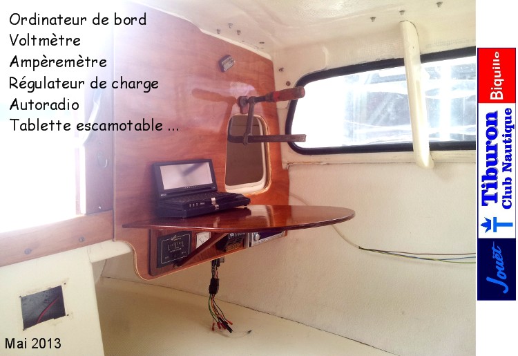 Aménagement de la cabine Aménagement de la cabine